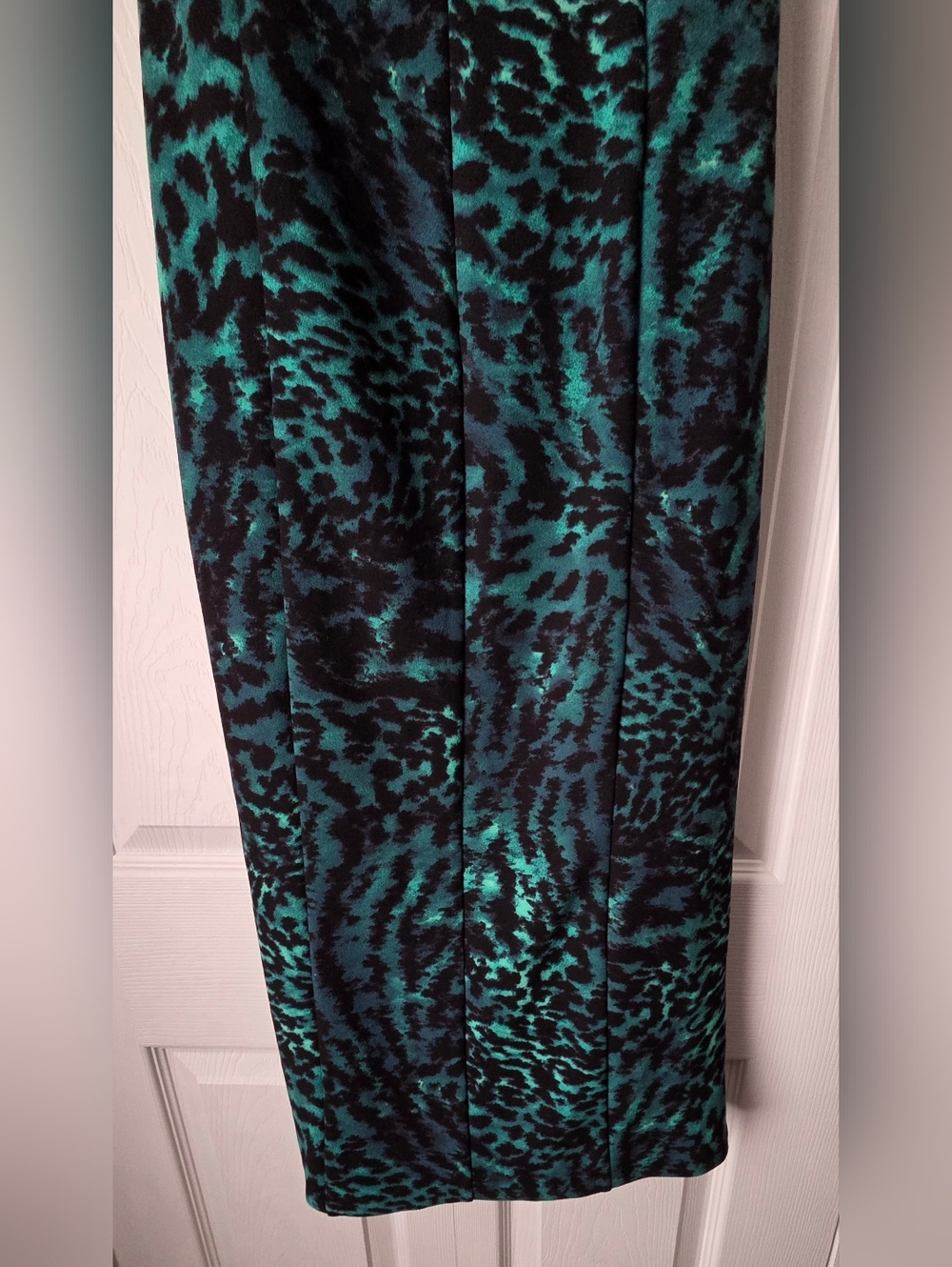 NWT Rachel Rachel Roy Twisted Neck Animal Print Maxi Dress S - Picture 13 of 16